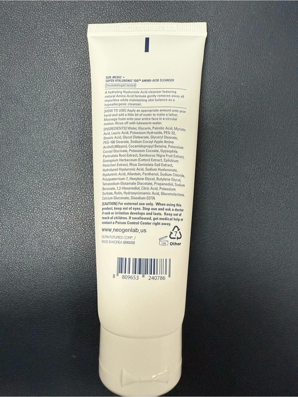 Super Hyaluronic Amino-Acid Cleanser